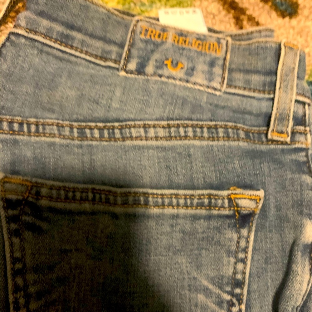 Men’s true religion straight leg jeans worn once